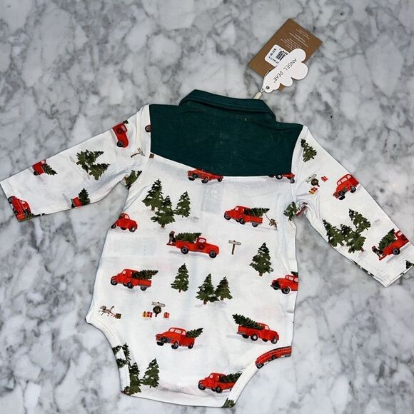 NWT ANGEL DEAR HOLIDAY BODYSUIT - Picture 6 of 6